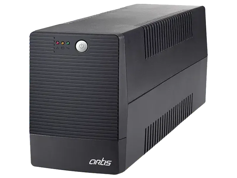 Artis 1500VA Line Interactive UPS for Personal Computers, Desktop PCs, Laptops, Routers, Networking Devices and Gaming Consoles