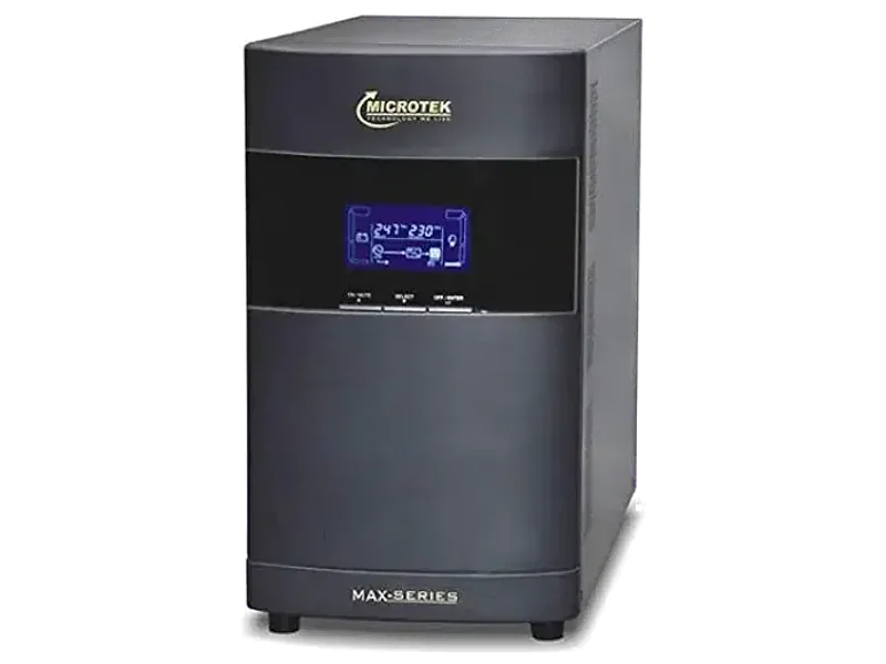 Microtek-Online UPS MAX-1KVA 36V Pure Sinewave Without in-Built Batteries, Multicolour