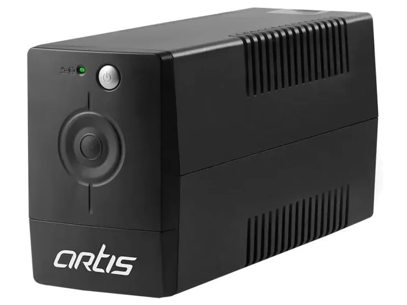 artis Powersafe 600VA Powersafe 600VA 230 V Line-interactive Tower Model UPS with Overload Protection 3 Outlet Plugs