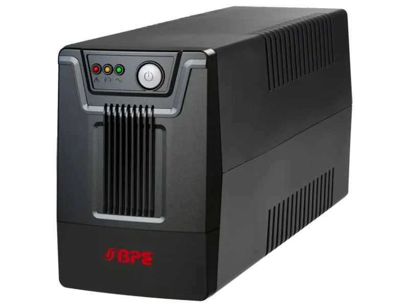 Best Power Equipments BPE Line Interactive UPS BP650V Power Backup 230 V Line-interactive Tower Model UPS with Overload Protection 3 Outlet Plugs