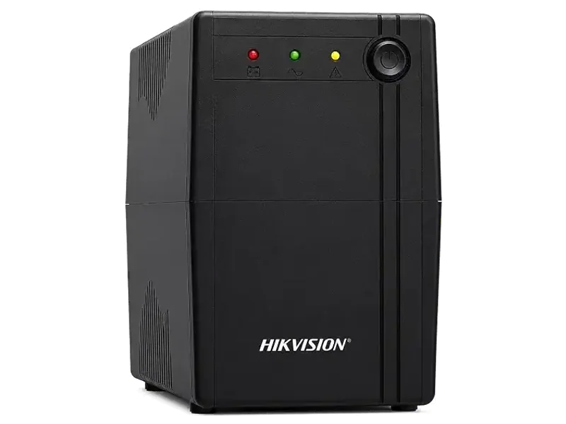 HIKVISION UPS 600VA / 360W – BIS Approved Ideal Power Backup for Home Office, Laptop, Router, CCTV Camera | Fast Charging | Surge & Overload Protection | 360W Power Back Up | DS-UPS600