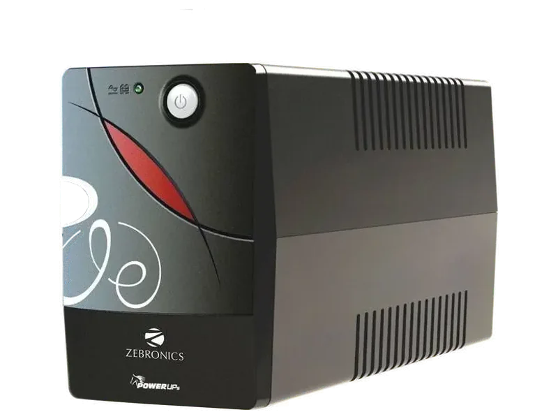 ZEBRONICS UPS Zeb-U725 380 V Offline/Standby Tower Model UPS with Overload Protection 3 Outlet Plugs