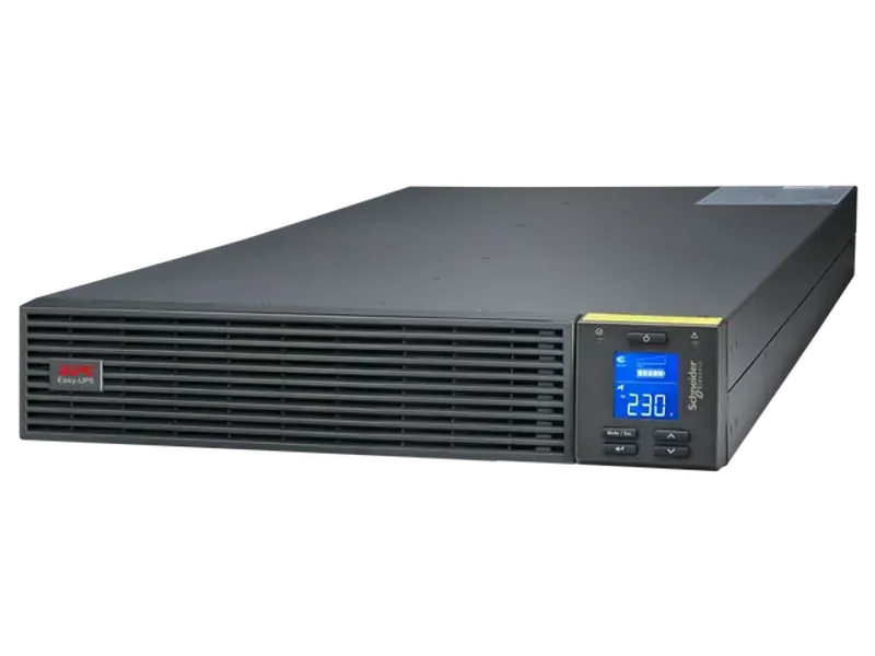 APC EASY UPS ON-LINE SRV5KL-IN - 5KVA/5KW | 230V | HARD WIRE 3-WIRE(1P+N+E) OUTLET | INTELLIGENT CARD SLOT | VISUAL LCD AND AUDIBLE ALARMS | EXTENDED RUNTIME | 2 YEARS WARRANTY