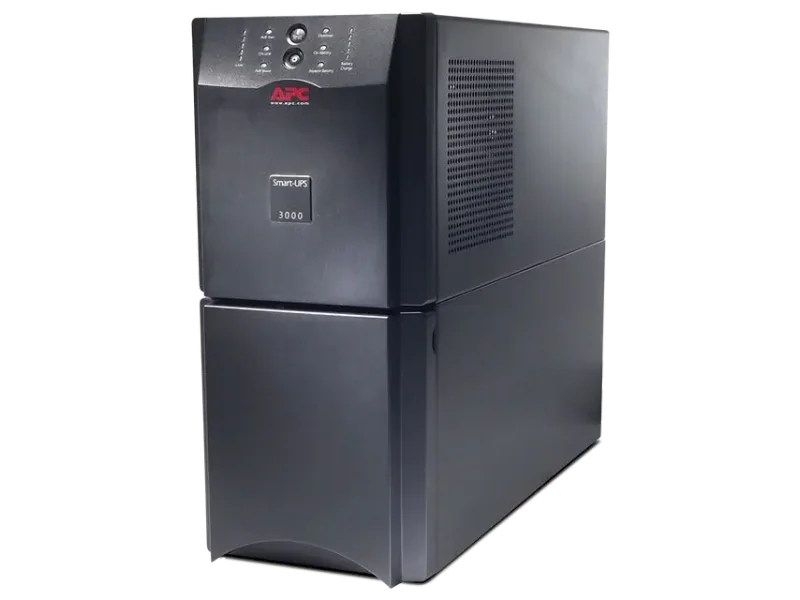 APC SMART-UPS SUA3000I-IND - 3000VA/ 2700W | 230V | 6 INDIA 3-PIN 6A OUTLETS | HIGH-CAPACITY UPS FOR ENTERPRISE SERVERS AND DATA CENTERS | AUTOMATIC VOLTAGE REGULATION | VISUAL LED AND AUDIBLE ALARMS | USER REPLACABLE BATTERY | ENERGY EFFICIENT |