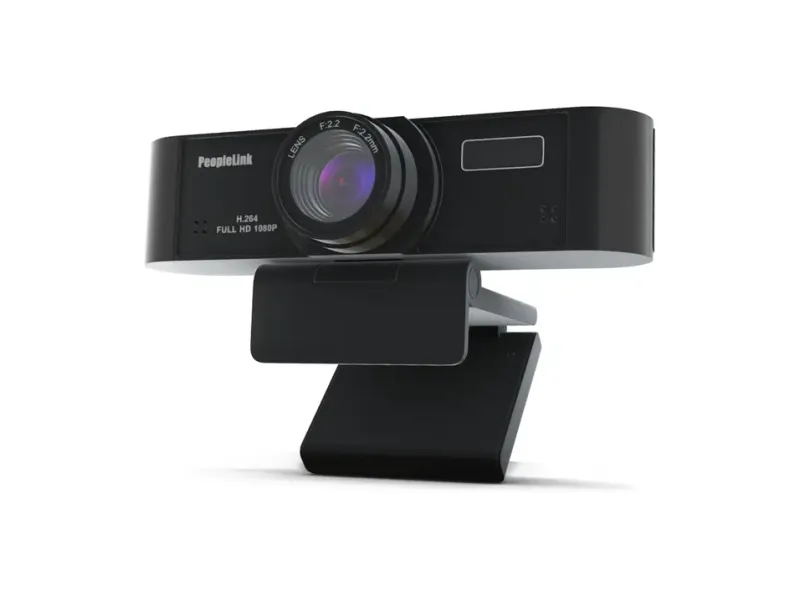 Peoplelink Orion C80 Webcam, HD, Built in Mic, Crystal Clear Video & Audio Full HD Webcam 1080p, with Microphone, Night vision, USB Connectivity