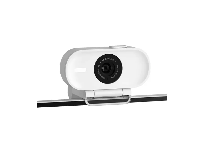 Elgato Facecam Neo — Plug-’n-Play Webcam, 1080p60 Full HD, USB Connect on Laptop & Desktop – For Streaming, Teams/Zoom/Slack, TikTok/Instagram/FaceTime – PC and Mac Friendly.