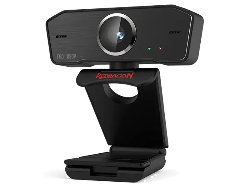 REDRAGON GW800 1080P Webcam with Built in Dual Microphone